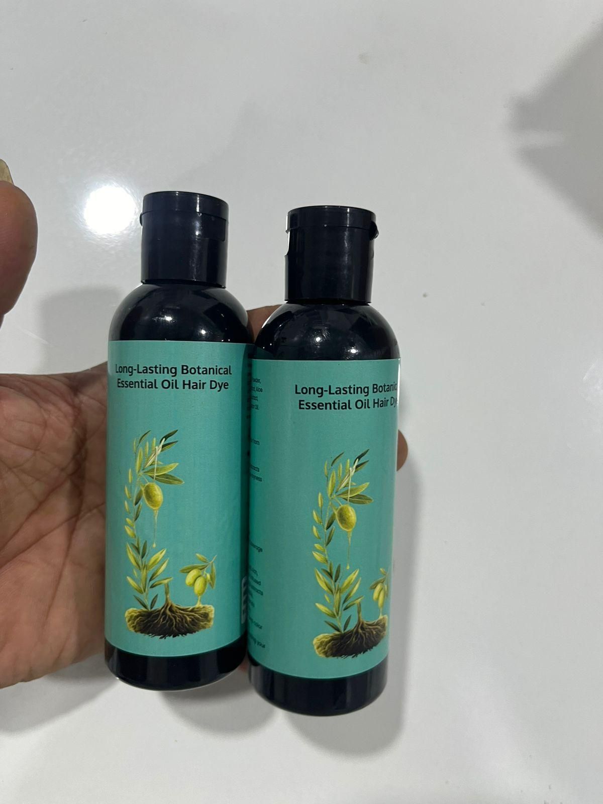 Long Lasting Botanical Essential Oil Hair Dye 100ml