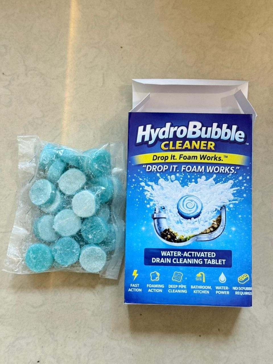 Hydro Bubble Cleaner Tablets Pack of 2