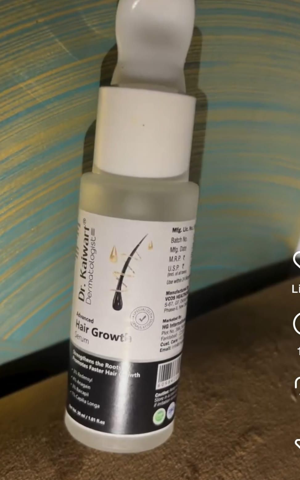 Advance Hair Growth Serum 30 ML (Pack of 1- 30ml )