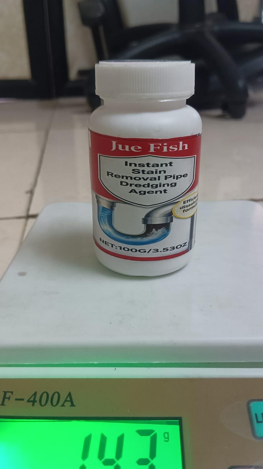 Instant Stain Removal Pipe Dredge Agent 100gm (Pack of 1)