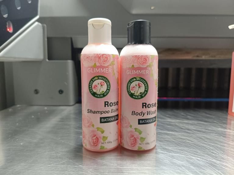 Rose Body Wash and Rose Shampoo (Combo of 2)