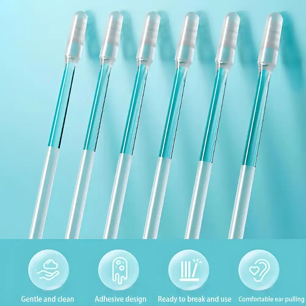 Quick Clean Reusable Sticky Ear Swabs