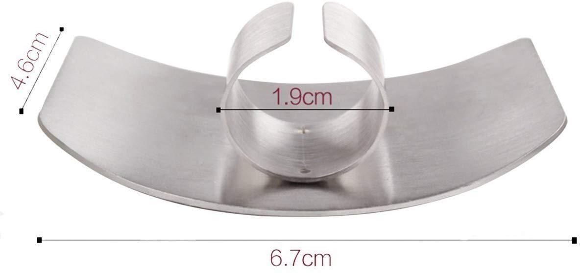 Kitchen - Steel Finger Guard Cut Cutting Protector