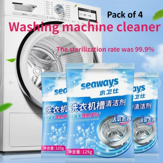 Seaways Washing Machine Cleaner 125g (Pack of 4)