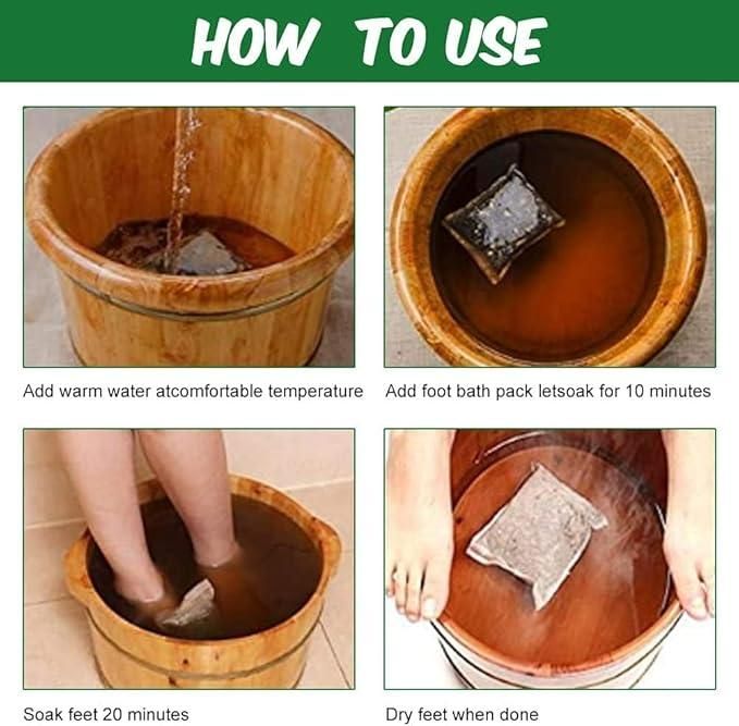 Foot Bath Powder (10 Patches)