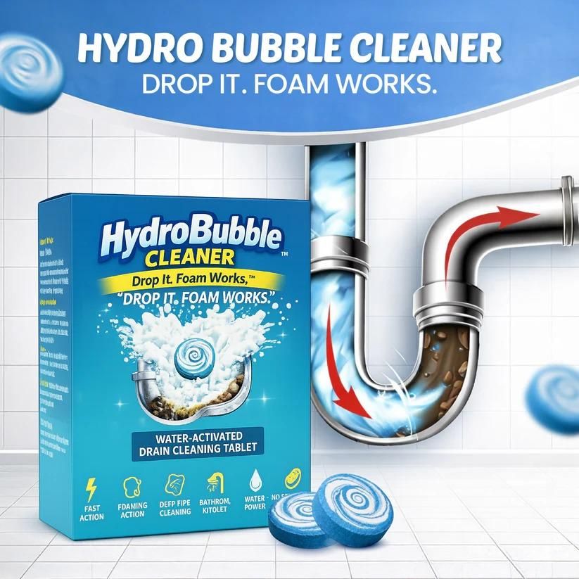 Hydro Bubble Cleaner Tablets Pack of 2