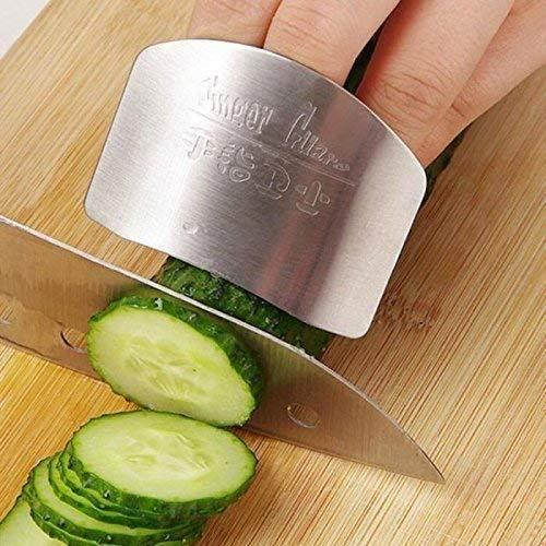Kitchen - Steel Finger Guard Cut Cutting Protector