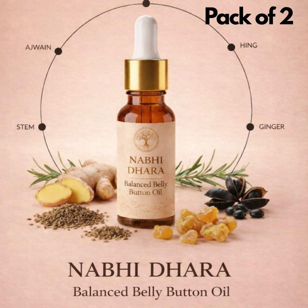 Nabhi Dhara Oil (Pack of 2)