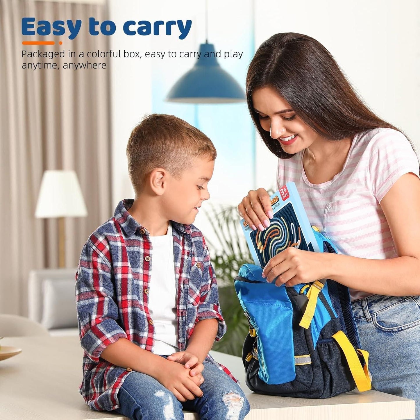 Sensor Activity Board Double-Sided Silicone Montessori Toy