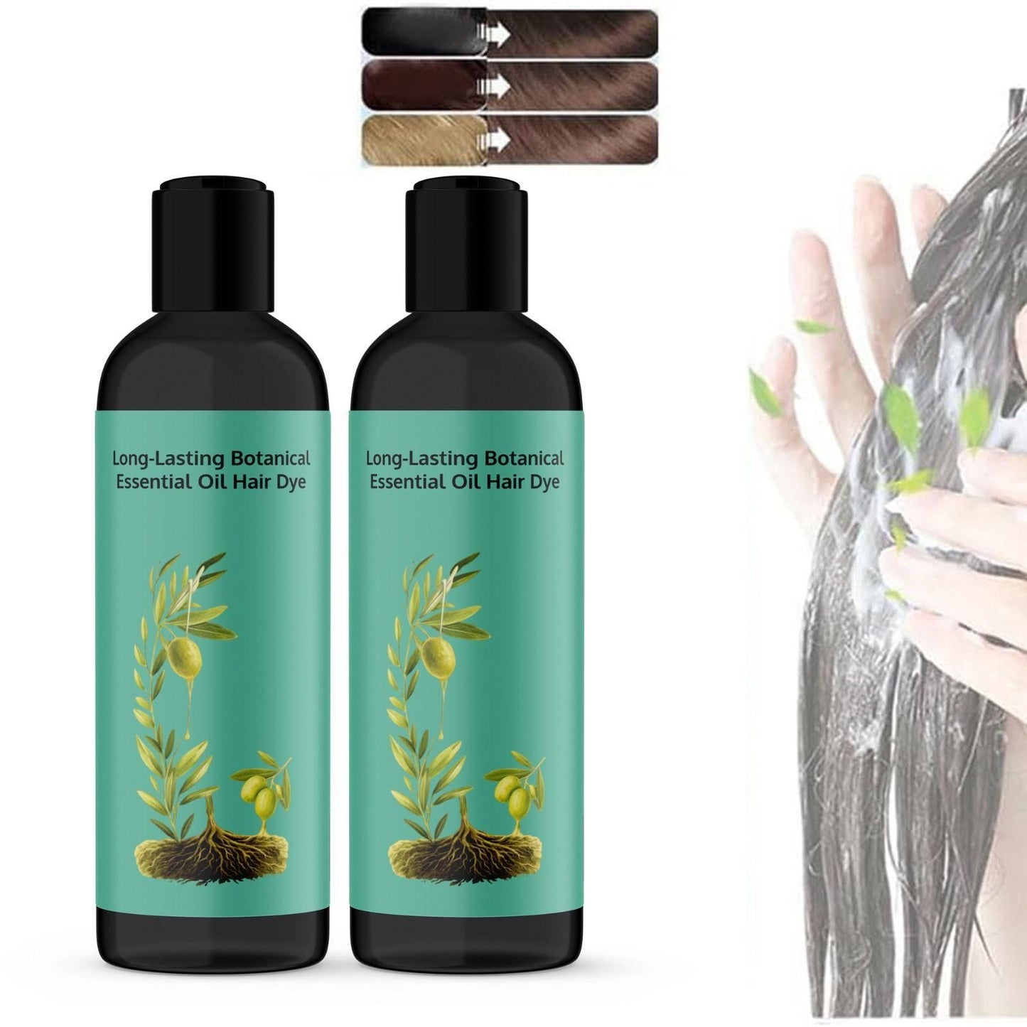 Long Lasting Botanical Essential Oil Hair Dye 100ml