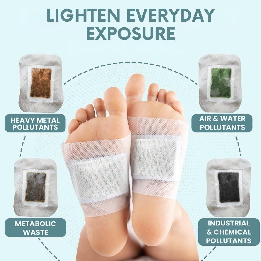 Detox Foot Pads Offer Overnight Toxin Reduction