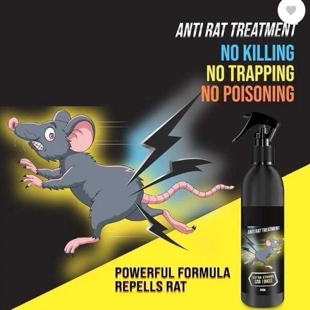 Rat Repellent Spray for Car 200ml (Pack of 2)