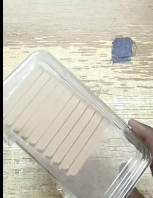 3 Fold Transparent Nail Organizer Case