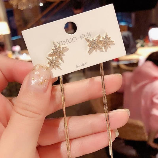 Stars Chain Earrings