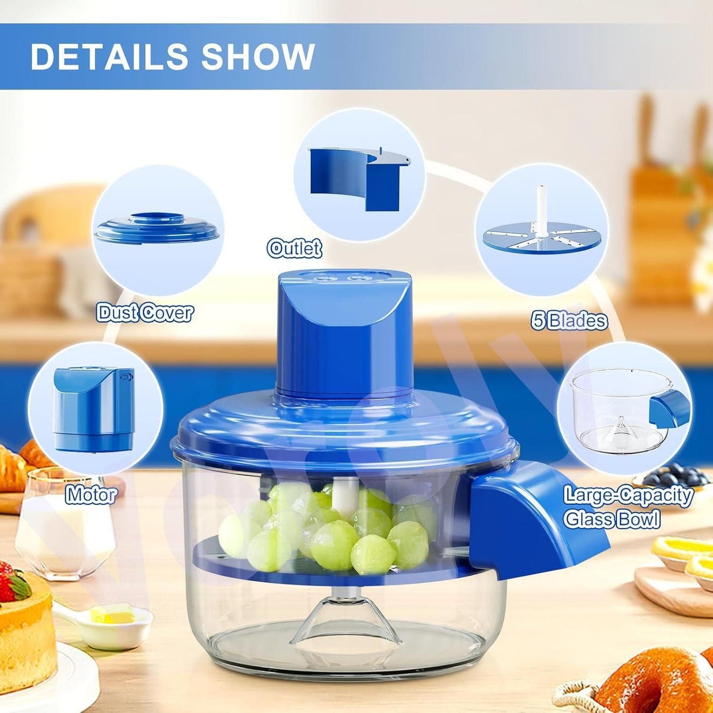 Electric Peeler Machine for Garlic & Small Fruits