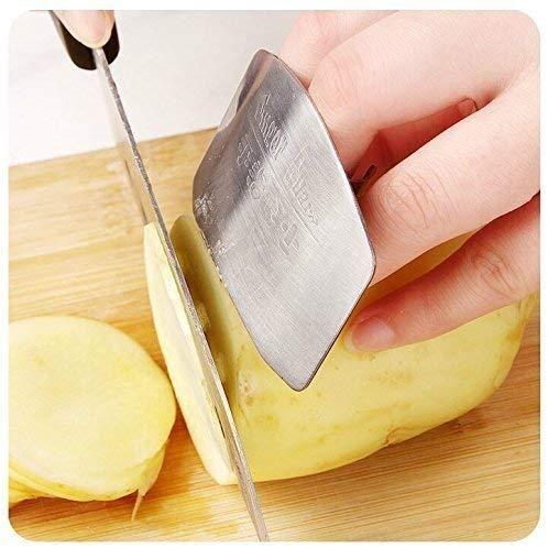 Kitchen - Steel Finger Guard Cut Cutting Protector