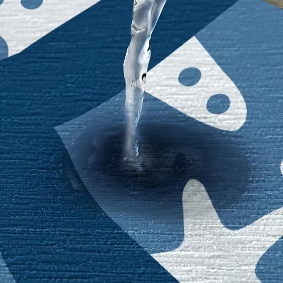 Starfish Design Slipper Pattern Floor Mat (45*90)