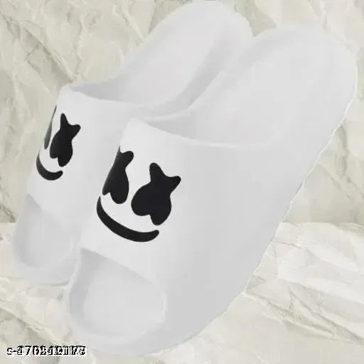 White Smiley Slides